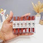 ست 2 تایی رژ مایع و رژ مایع شاین دار برند Color Castibe کد NO:4197