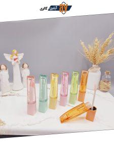 لیپ گلاس حرارتی فوق العاده زیبا برند 3Q beauty استوانه ای کد NO:OL-137