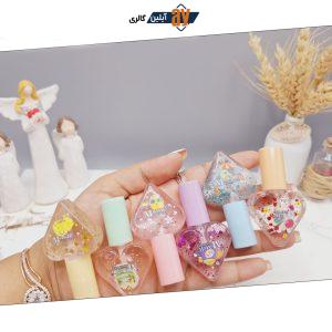 لیپ گلاس شاین دار طرح طرح قلب مدل آناناسی برند MAGIC کد 1152