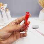 ناخن مصنوعی پا با مواد کاشت درجه ۱ طرح دو رنگ ملایم صورتی و کرم (به همراه پک اختصاصی)