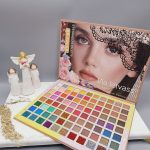 پالت سایه میکاپ دارای همه طیف رنگی زیبا برند Via letvas کد 2338