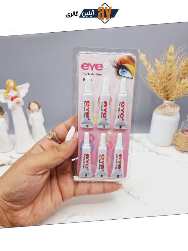 پک 6 تایی چسپ مژه برند eye کد 2223