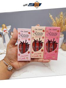 پک رژ لب مایع توت فرنگی کالر کاستل سه عددی کد 4172
