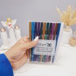 پک مداد شمعی رنگی ضدآب ویولت violet