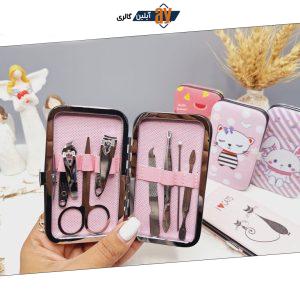 پک هفت تیکه ست مانیکور مدل خرگوشی مسافرتی