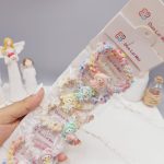 پک کارت 9 تایی کش مو طرح دختر کیفی