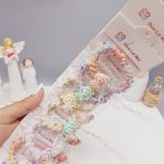 پک کارت 9 تایی کش مو طرح دختر کیفی
