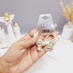 کش مو 2 تایی طرح خرس ساده مستربین LILIBEAD  کد 0012 رندم
