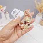 کش مو 2 تایی طرح خرس شیشه ای کوچولو رندم