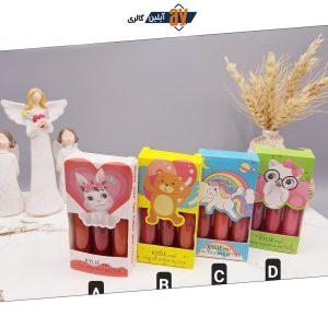 یک رژ مایع 3 تایی یونیکرن برند کایلی کد 8294