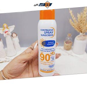 اسپری ضدآفتاب spf 90 برند وکالی WOKALI کد 7965
