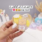 جا لنزی مدل قلبی طرح فانتزی کد 6997