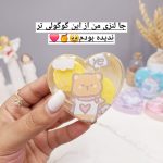جا لنزی مدل قلبی طرح فانتزی کد 6997