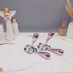 فرمژه طرح الماسی رنگ یاسی