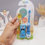 مسواک کودک مستر اورال با برس نرم به همراه ماشین اسباب بازی