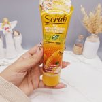 اسکراب صورت لایه بردار و سفید کننده رایحه عسل و بادام وکالی کد WKL787