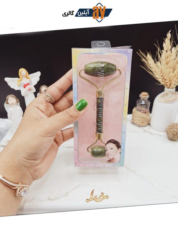 خرید عمده ماساژور صورت جیدرولر jade Roller