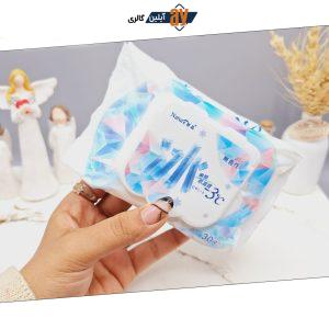 دستمال مرطوب 30 عددی کاربردی خنک و یخی کد 0768