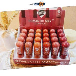 رژ جامد پرطرفدار رمانتیک می ROMANTIC MAY کد 2019