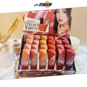 رژ جامد پرطرفدار رمانتیک میROMANTIC MAY کد 2082
