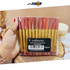 رژ لب مدادی پوکه طلایی دوسه DOUCCE