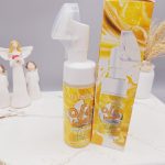 فوم حبابی براش دار لیمو دارای سفیدی پوست و آمینو اسید برند 30 beauty کد 4113
