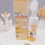 فوم شستشو کف کننده  صورت دارای سفیدکننده فوری برند وکالی Wokali کدWKL674