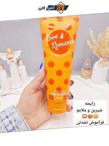 لوسیون عطری خال خالی فوق العاده خوشبو و آبرسان برند PINK IN SWEET حجم 236 گرم مدل Love & Romance کد 6375