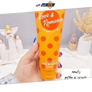 لوسیون عطری خال خالی فوق العاده خوشبو و آبرسان برند PINK IN SWEET حجم 236 گرم مدل Love & Romance کد 6375