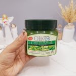 ماسک مو کاسه ای زیتون تقویتی برند olives وزن 500 گرم کد RS-18111