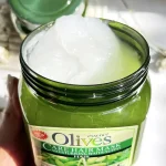 ماسک مو کاسه ای زیتون تقویتی برند olives وزن 500 گرم کد RS-18111