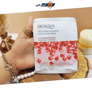 ماسک ورقه ای آبرسان انار بیوآکوا BIOAQUA کد 74954 | پخش عمده