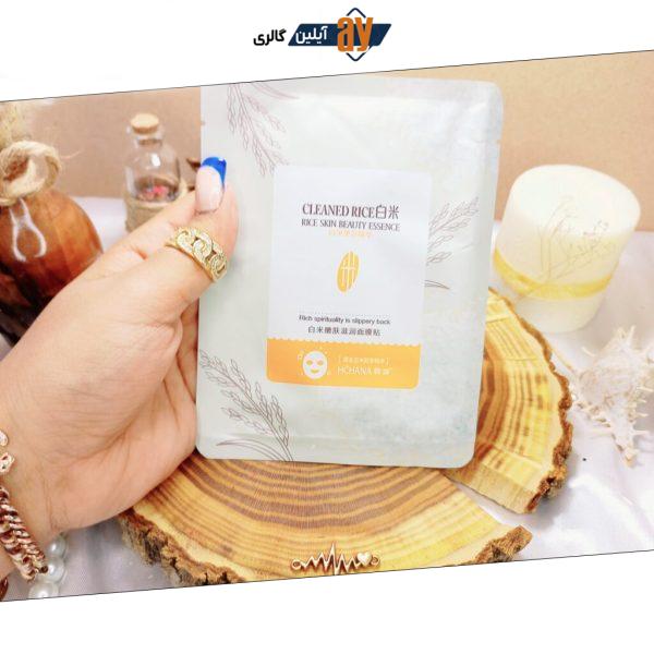 ماسک ورقه ای آبرسان برنج هچانا HCHANA | پخش عمده