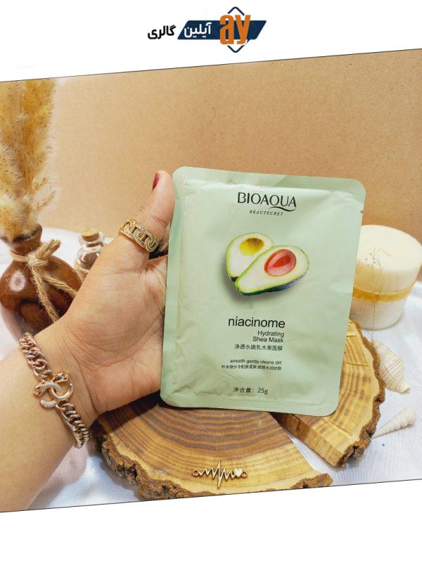ماسک ورقه ای آووکادو بیوآکوا BIOAQUA کد 45824 | پخش عمده