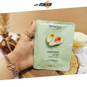 ماسک ورقه ای آووکادو بیوآکوا BIOAQUA کد 45824 | پخش عمده