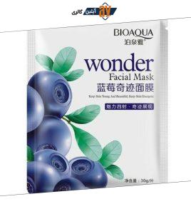 ماسک ورقه ای بلوبری 30 گرمی بیوآکوا BIOAQUA | پخش عمده