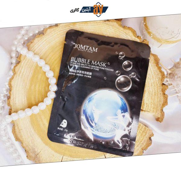 ماسک ورقه ای حبابی نمک دریایی JOMTAM  کد 3004