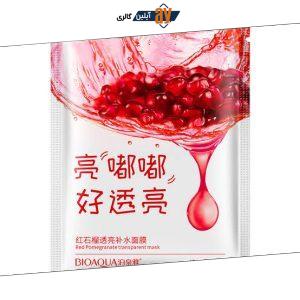 ماسک ورقه ای عصاره انار بیوآکوا BIOAQUA | پخش عمده