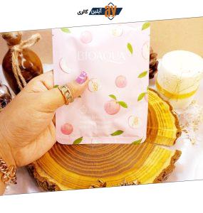 ماسک ورقه ای هلو بیوآکوا BIOAQUA کد 67956 | پخش عمده