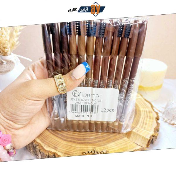 مداد ابرو ارجینال فرچه دار فلورما Florma original