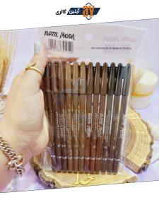 مداد ابرو شانه دار مات مودا MODA  کد 694356| پخش عمده