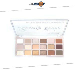 پالت سایه 18 عددی گلفلاور Gulflower | پخش عمده