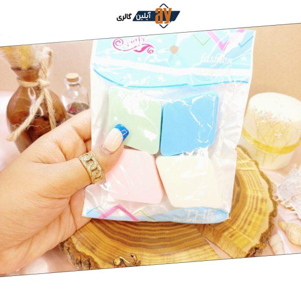 پد آرایشی 4 تکه لوزی puffy | پخش عمده