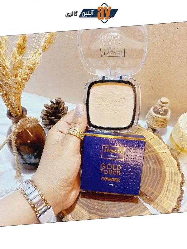 پنکک ضد آب مات دایسل گلد تاچ DEYCILL GOLD TOUCH کد15090