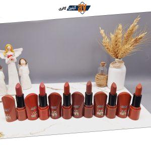پک 6 تایی رژ جامد برند AOZY کد AB002