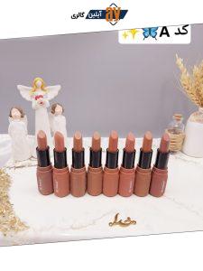 پک 8تایی رژ جامد پرطرفدار برند 3Q beauty کد LS_145