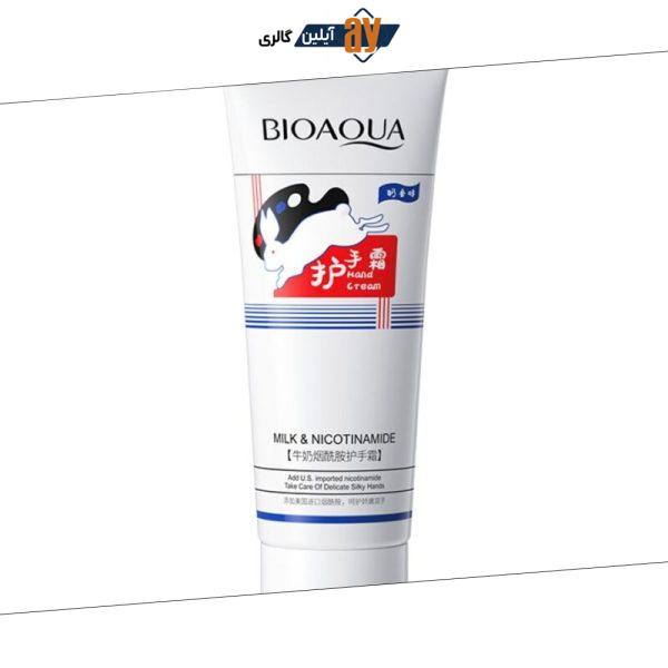 کرم دست شیر و نیکوتین آمید بیوآکوا BIOAQUA | پخش عمده