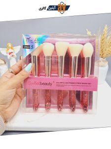 براش 5 تیکه آکواریومی برند Sweetbeauty کد NO:SZ-285