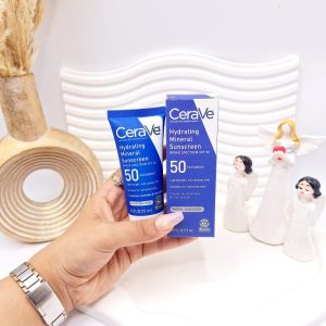 کرم ضد آفتاب مینرال صورت و بدن مدل آبرسان برند سراوی Cerave حجم 75 میل کد 1468