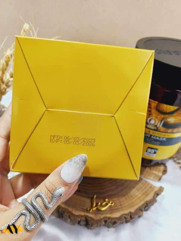 ماسک مو آرگان کراتینه اصلی مراکشی ساخت اسلواکی جعبه دار لایتنس 900 میل 95% ARGAN OIL